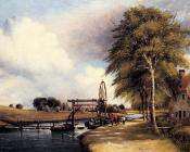 The Lock At Santon On The Little Ouse In Norfolk - 费德里科·沃特兹·沃茨